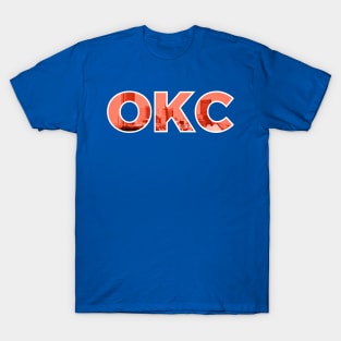 Oklahoma City Thunder OKC Skyline T-Shirt